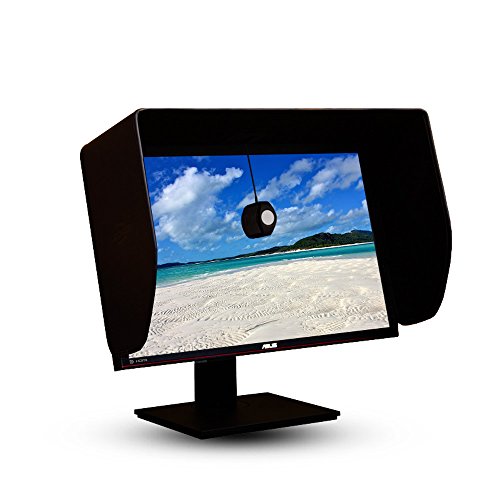 iLooker 27S 27インチ超狭い辺遮光フード 日除けフードサンシェード Amazon | iLooker 27S 27インチ薄型フレーム 遮光フード LCD LED